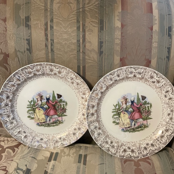 Vintage China Plates - Picture 1 of 3